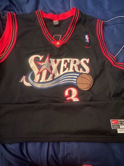 Vintage Nike NBA Philadelphia 76ers Allen Iverson Jersey (3XL)