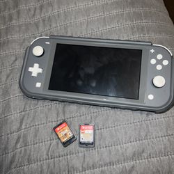 Nintendo Switch With 2 Games