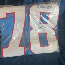 Autographed Football Jersey