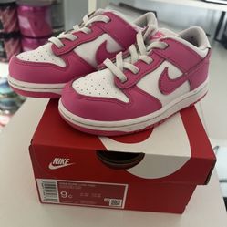 Pink Dunks 9c