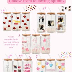 Custom Glass Cups – Perfect Gift 🎁”