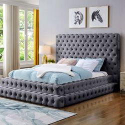 Queen Size Platform Bed - Atlanta Same Day Delivery 