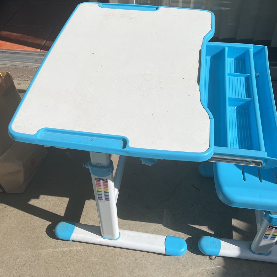 Kids Adjustable Desk And Chair