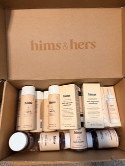 Hims Hair Care Bundle – Thick Fix Shampoo, Minoxidil & Biotin Gummies