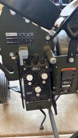 ATec MX3 with push cart pitching machine