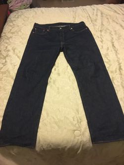 Levi's 501 dark blue jeans (button fly)