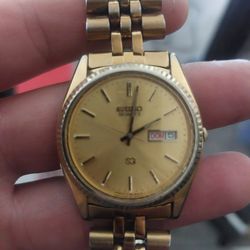 Gold Swiss Watch 1978