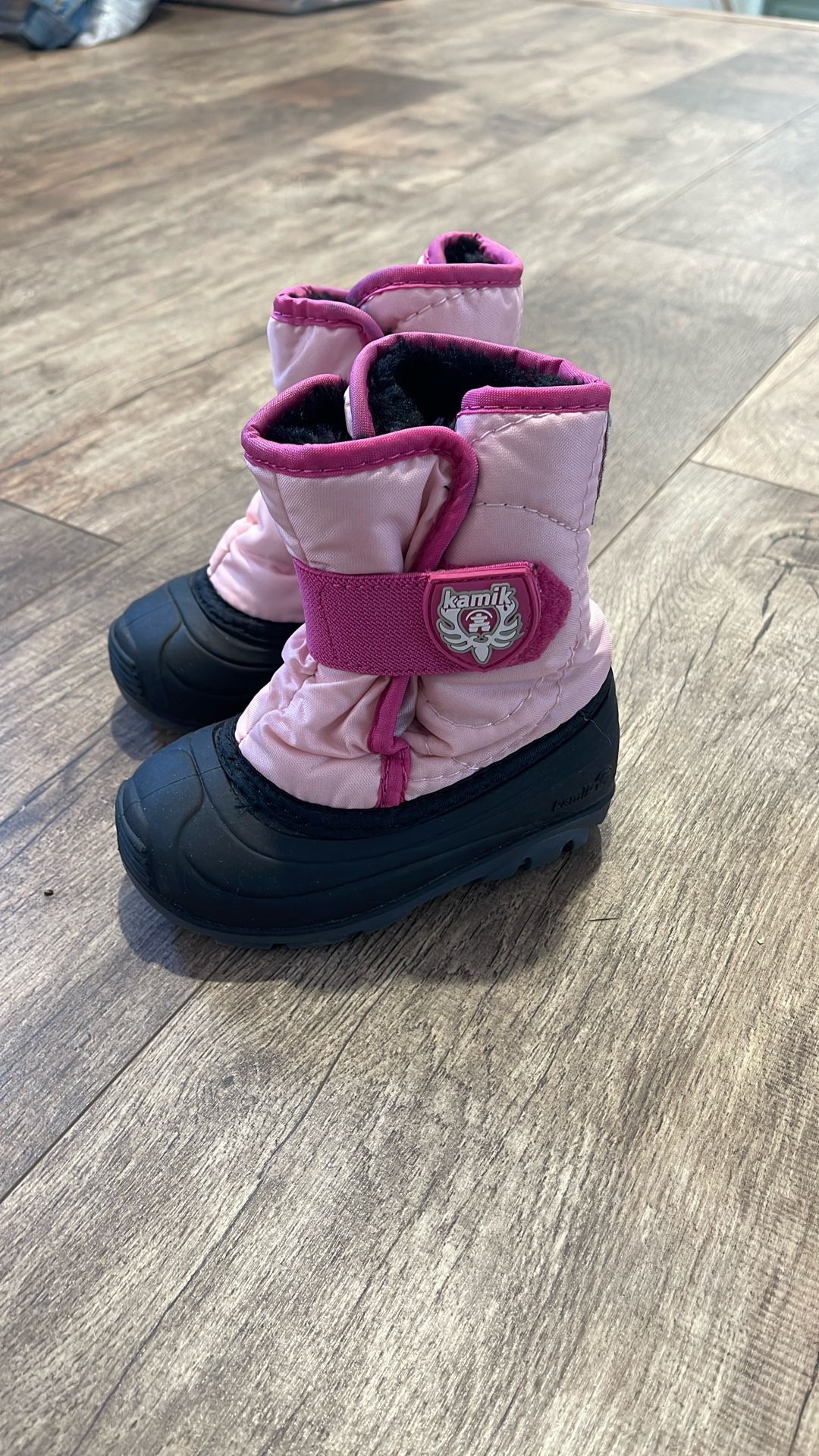 Toddler Snow Boots- Kamik Pink/hot Pink