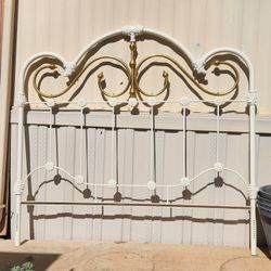 Headboard Brass Twin