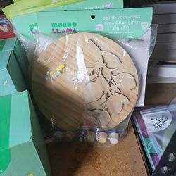 Paint Your Own Wood Hanging Sign