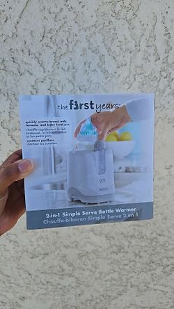 The First Years Baby Bottle Warmer and Sterilizer - 2-in-1 Formula