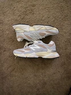 New Balance 9060 Sneakers, White and Cream, Size 8 M and Size 10.5 W