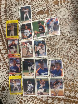 Astro baseball cards