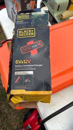 Black+Decker 6V & 12V Battery Maintainer/Charger