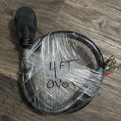 4ft Oven Power Cord