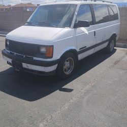 Chevy Astro Van White 