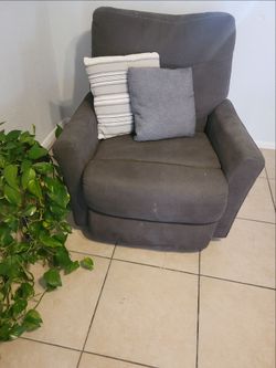Grey Recliner