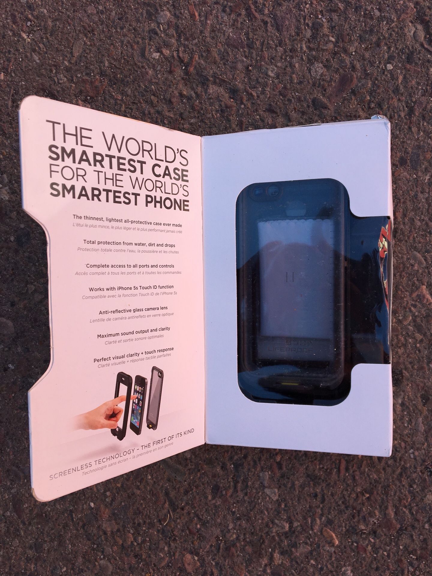 Life proof case for iPhone 5, 5S and 5C.$10