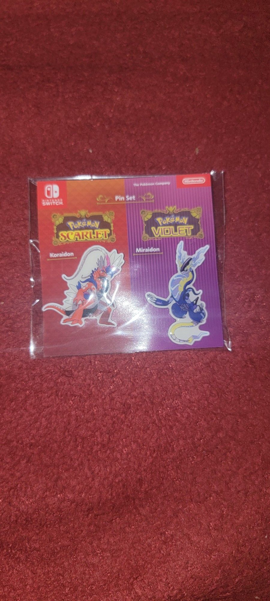 Pokémon Scarlet and Violet Pin