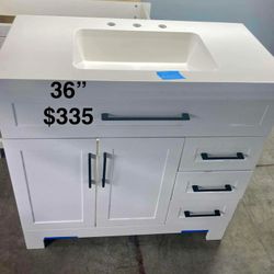 36in Bathroom Vanity With Top