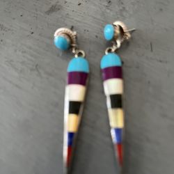 Turquoise earrings