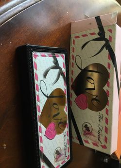Too faced pallet never used in box