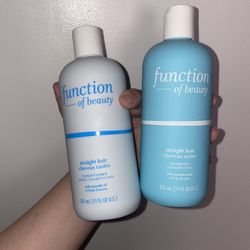 Function Of Beauty Straight Hair Shampoo And Conditioner