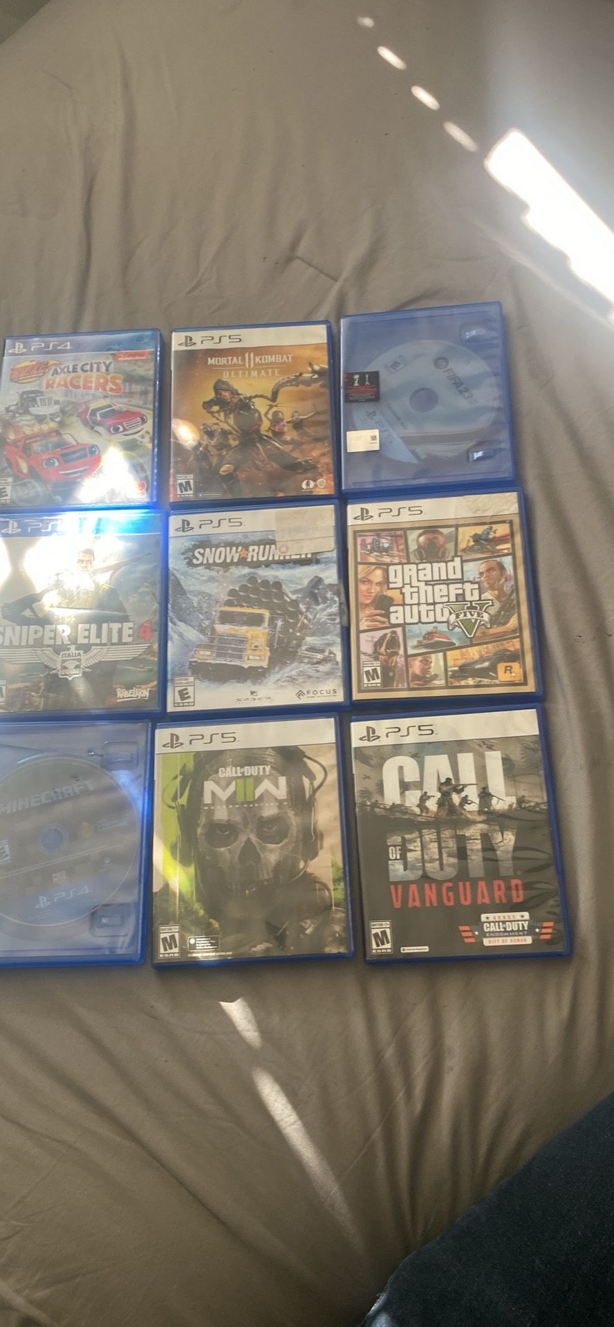 PS4/ps5 Games Like New  Obo  Make Reasonable  Offer 