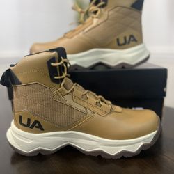 Under Armour Stellar G2 6” ,Utility Light Brown Boots.