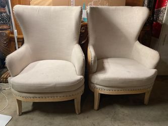 Elegant white chair