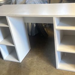 Like New White Desk Or You Could Use It As A Vanity