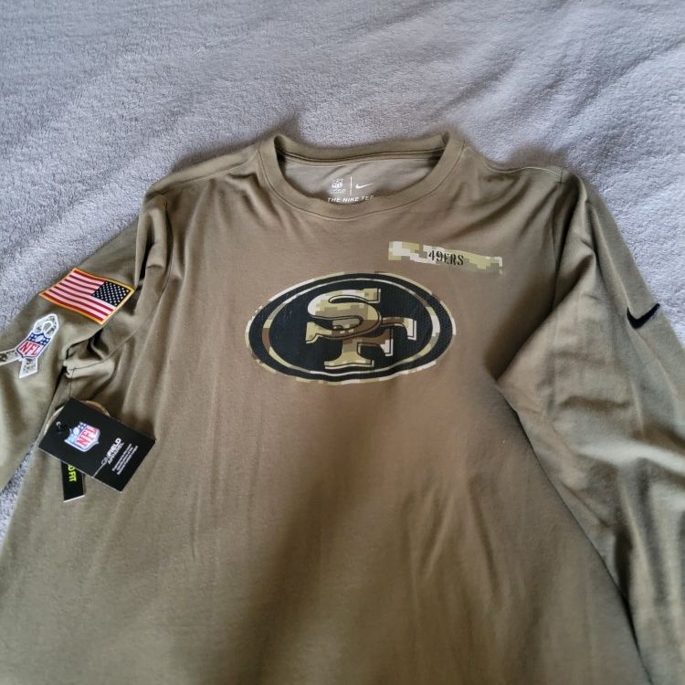 Nike Dri-Fit 2020 San Francisco 49ers NFL On-Field Apparel Salute To Service  Hoodie Authentic New for Sale in Modesto, CA - OfferUp