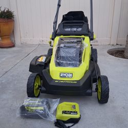 Ryobi 40v Self Propelled Lawn Mower Kit 