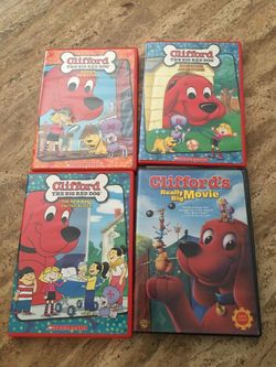 DVD’s - Clifford the Big Red Dog