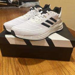 SIZE 14 - adidas Duramo 10 White Black