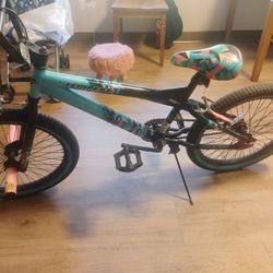 Kent Tempest BMX blue and pink child Bike 20 In