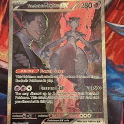 Pokemon Destined Rivals Mewtwo SIR