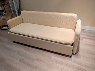 Beige colour Sofa cum bed brand new