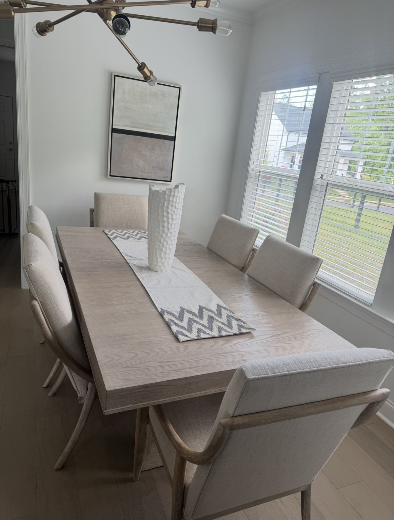 Dining Table And Six Chairs