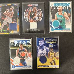 NBA jersey Cards 