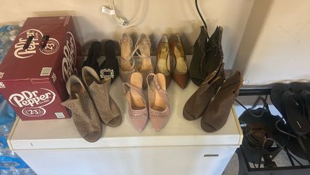 All size 9-10 8 heels