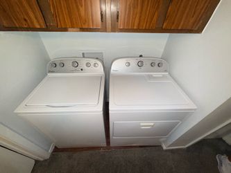 Washer and dryer