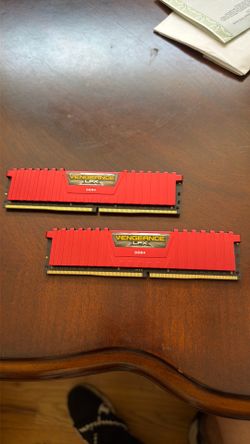 x2 16GB Vegeance LPX DDR4