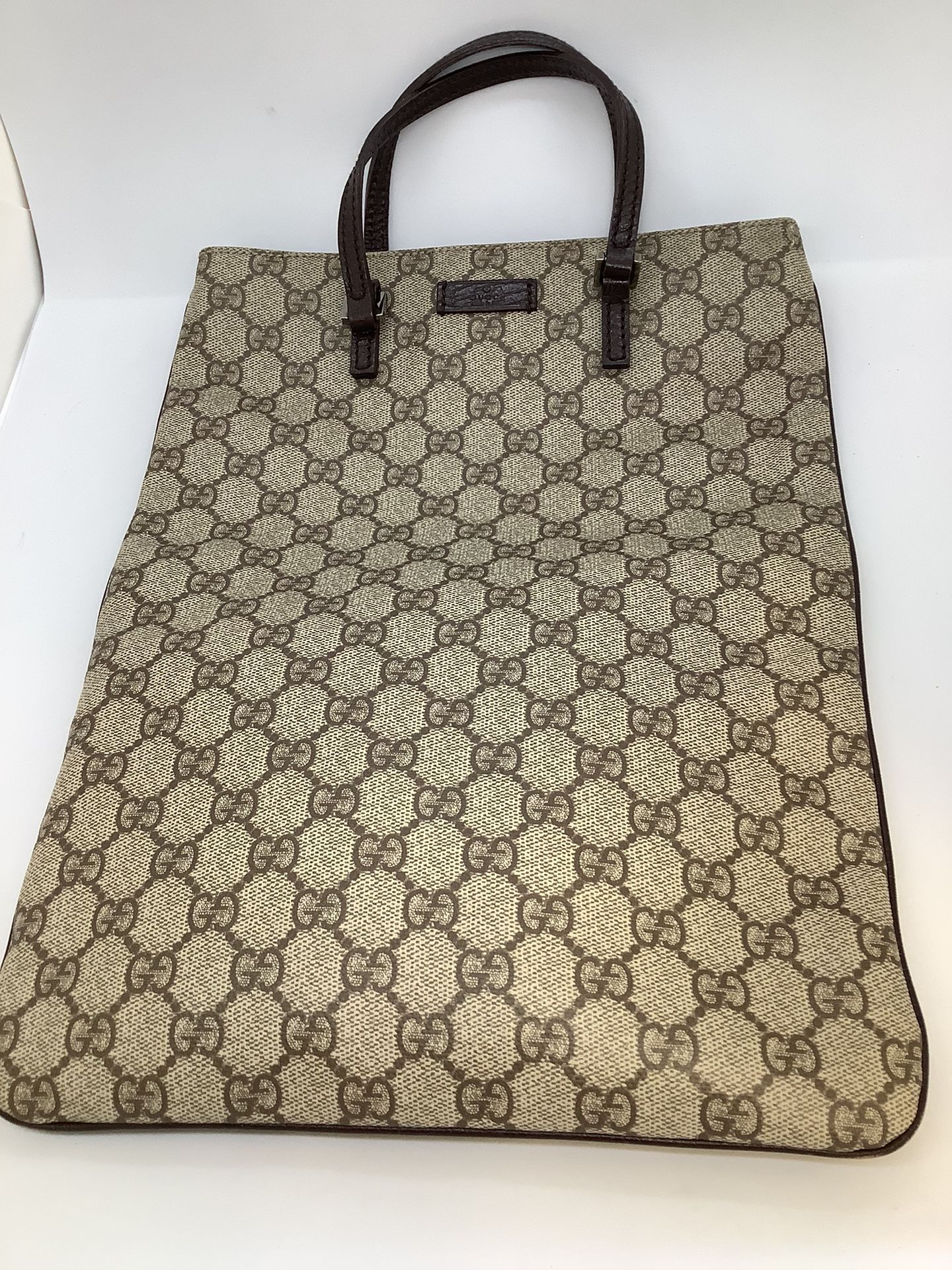 Vertical Tote Gucci Gg Plus Monogram Bag Purse