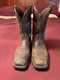 Brown boots size 13D