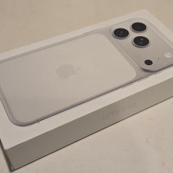 iPhone Pro Silver 256GB BOX ONLY  