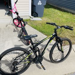 Boy  and  Girl Mongoose Bike