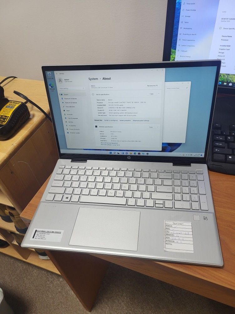 HP PAVILION CORE i7-11TH GEN. 15.6 INCH TOUCH SCREEN LAPTOP (LAP2)