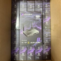 VSEEBOX ELITE ULTRA ELITE MINI V6 MAX V6 PLUS - SMART MEDIA PLAYER - BRAND NEW, SEALED - AUTHORIZED SELLER 