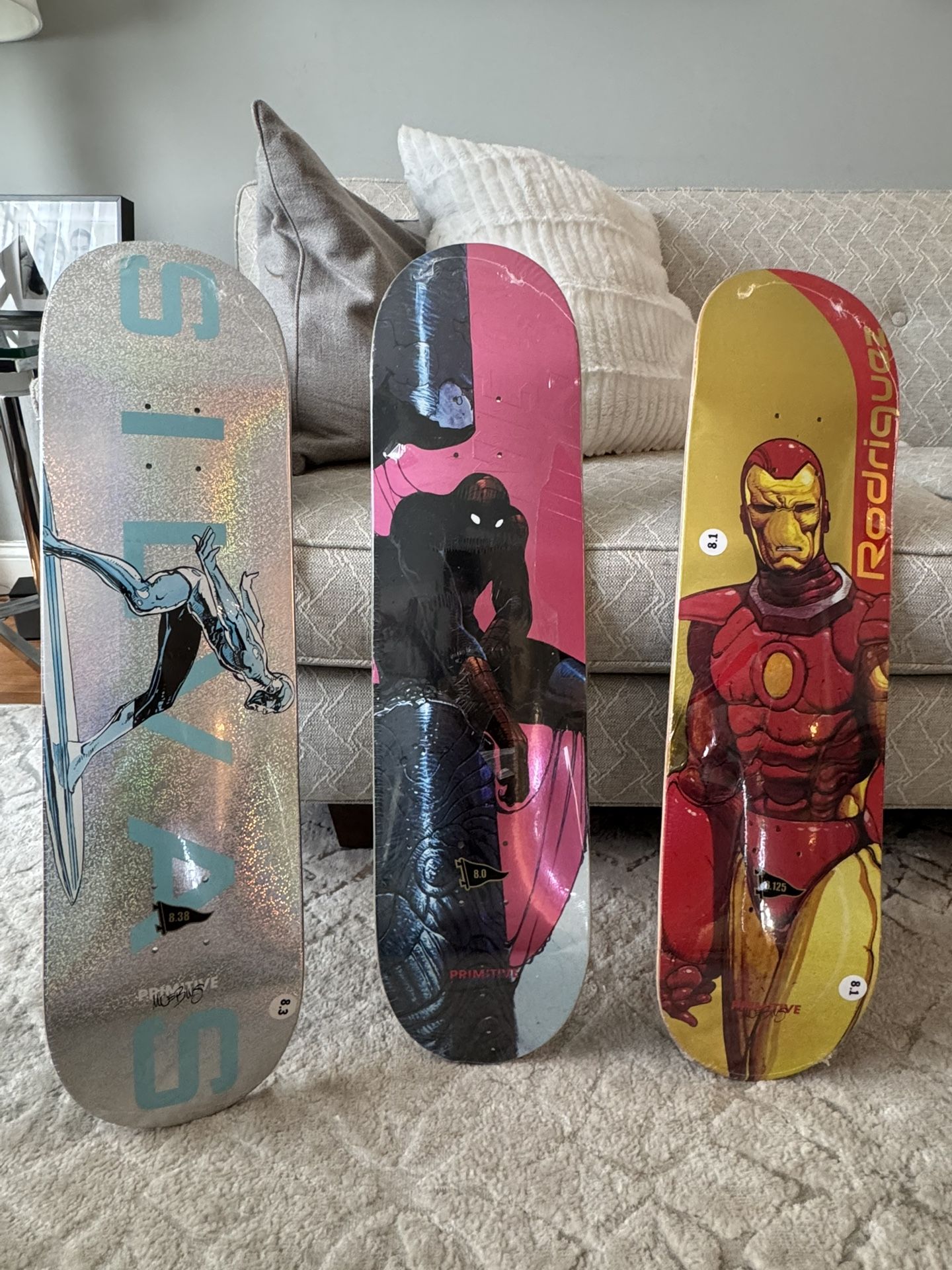 Primitive x Marvel Skate Decks